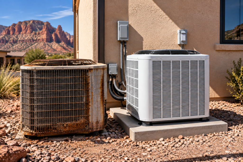 ac-replacement-old-unit-removal